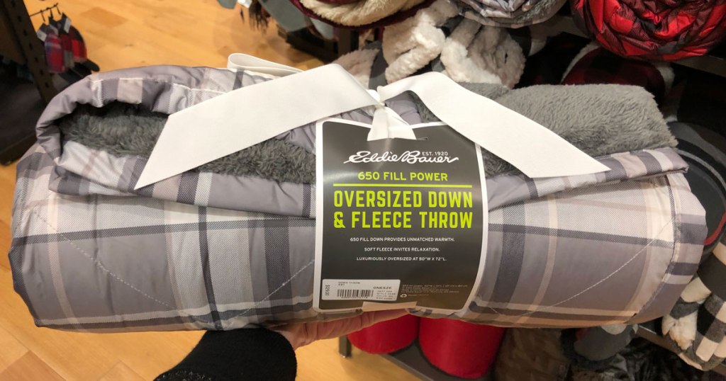 50 Off Eddie Bauer Oversized Down Throw Blanket (This is a Team Favorite!)