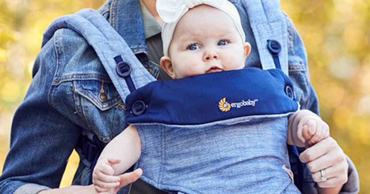 Ergobaby 360 Carrier with mom carrying baby