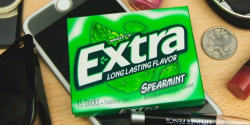 Amazon: 10 Packs Extra Sugarfree Gum Only $6.54 Shipped (Just 65¢ Per Pack)
