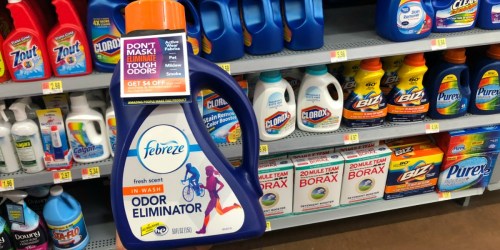 Febreze In-Wash Odor Eliminator Only 84¢ After Cash Back at Walmart (Regularly $9)
