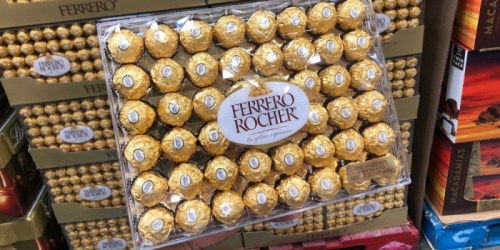 Ferrero Rocher Hazelnut Chocolates 48-Count Pack ONLY $9.59 at Costco
