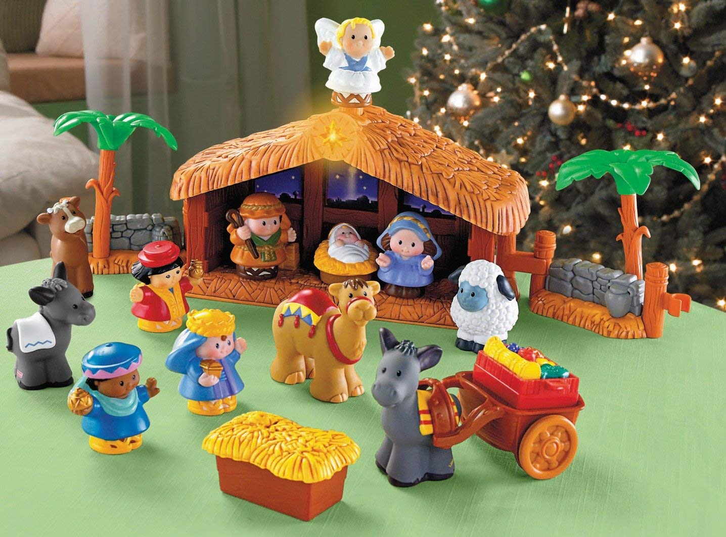 Fisher Price Little People CHRISTMAS NATIVITY MANGER MARY FIGURE 