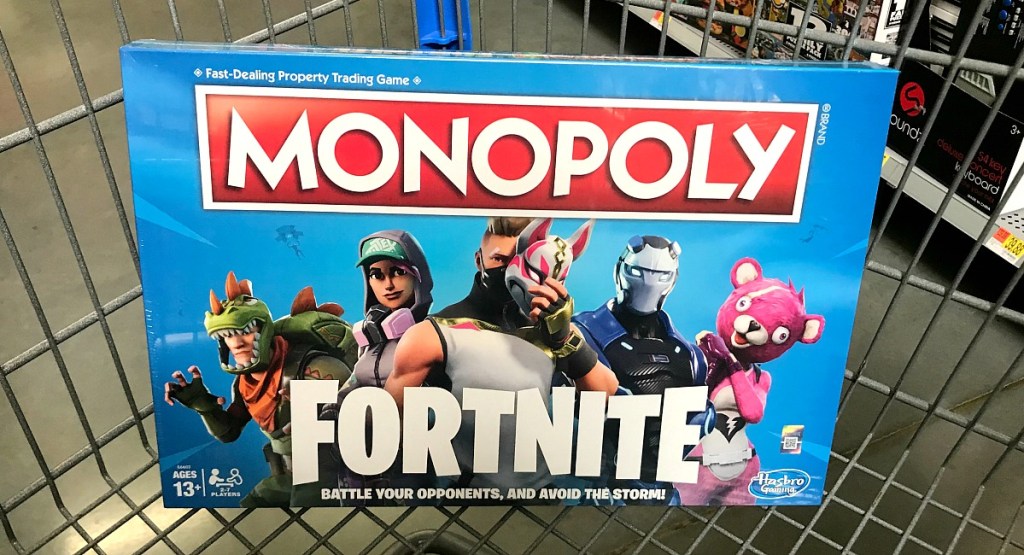 fortnite monopoly - fortnite monopoly board