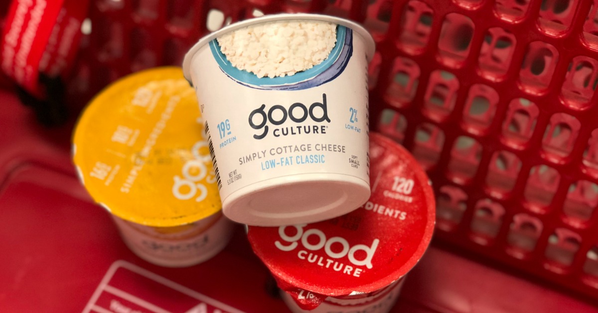 Good Culture Cottage Cheese Only 25¢ Per Cup at Target