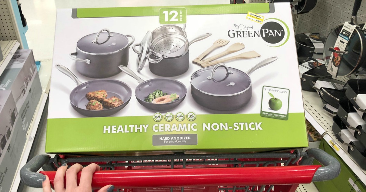 GreenPan 12Piece Cookware Set Possibly Only 44.98 at Target