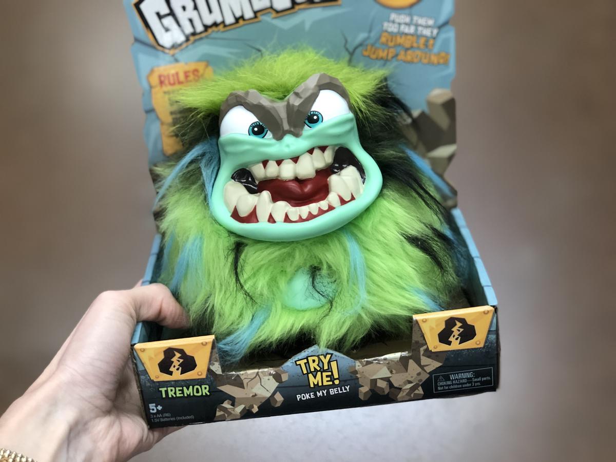 Grumblies Tremor Figure Green 40 Reactions and Sounds Christmas Toy 2018 for sale online 