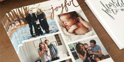 10 Tiny Prints Personalized Holiday Cards Only $4.99 Shipped