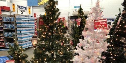 Holiday Time 6.5-ft. Pre-Lit Artificial Christmas Tree Just $39 Shipped & More Deals