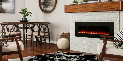 Up to 35% Off Electric Fireplaces + Free Shipping