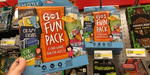 Rare $2/1 Hoyle Kids Game Coupon = Card Games Fun Pack Only $3.79 at Target