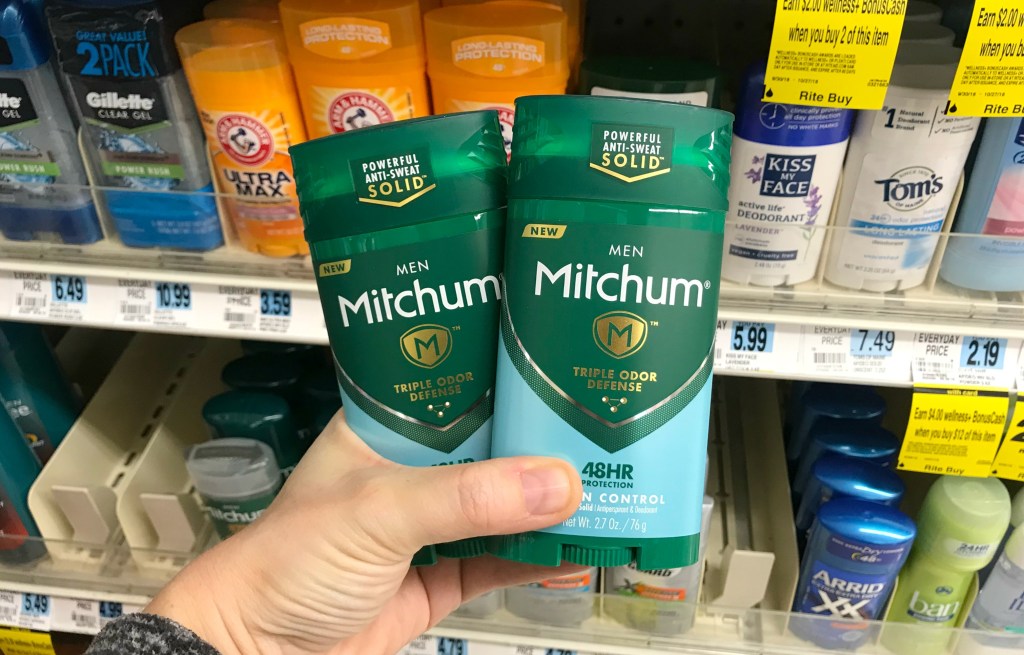 Rite Aid Mitchum Antiperspirant Deodorant