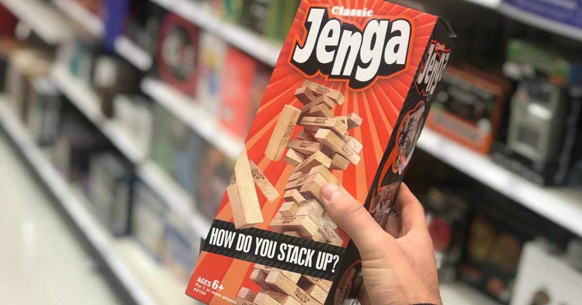 Jenga Classic Game Only 8 79 Regularly 15 Hip2save