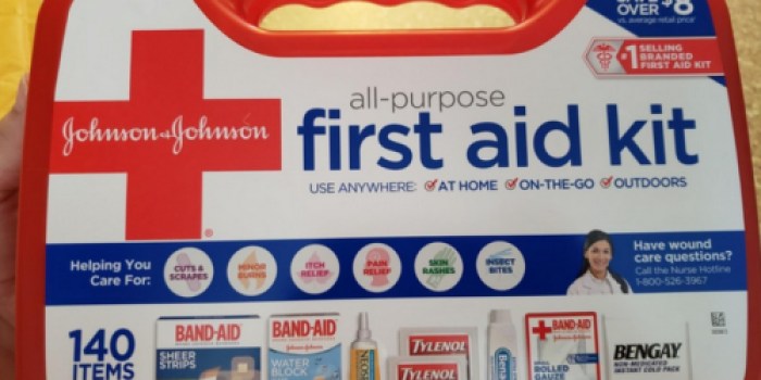 Amazon: Johnson & Johnson 140-Piece First Aid Kit Only $8.98 Shipped & More