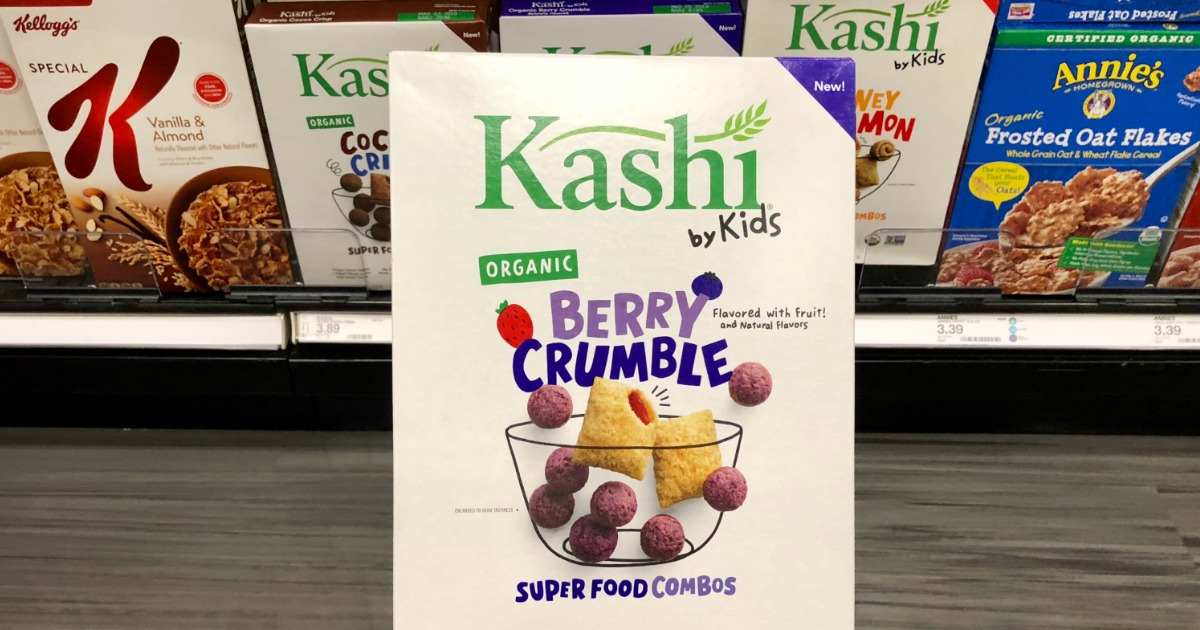Kashi by Kids Cereal Only 1.53 After Cash Back at Target (Regularly 4)