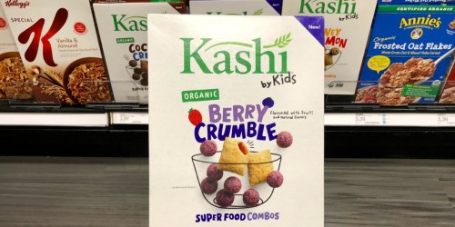 Kashi by Kids Cereal Only $1.53 After Cash Back at Target (Regularly $4)
