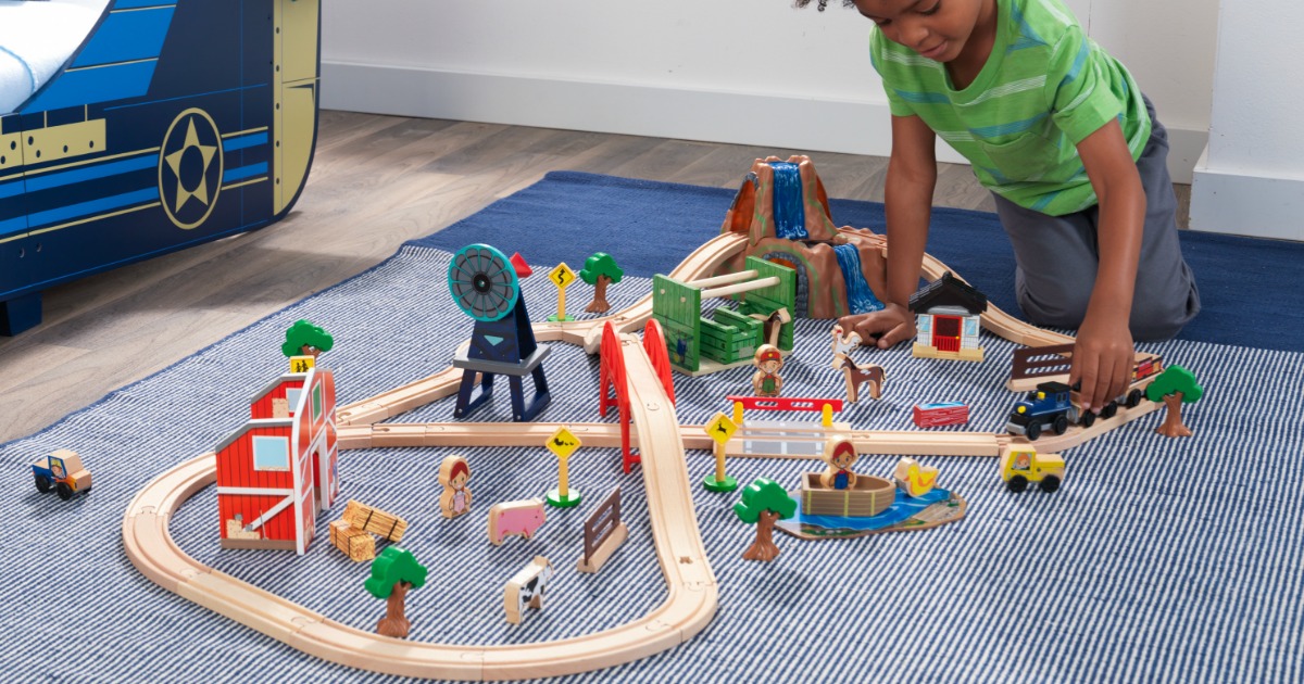 kidkraft city train set