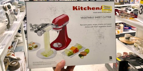 KitchenAid Vegetable Sheet Cutter Attachment Possibly Just $29.98 at Target (Regularly $100)