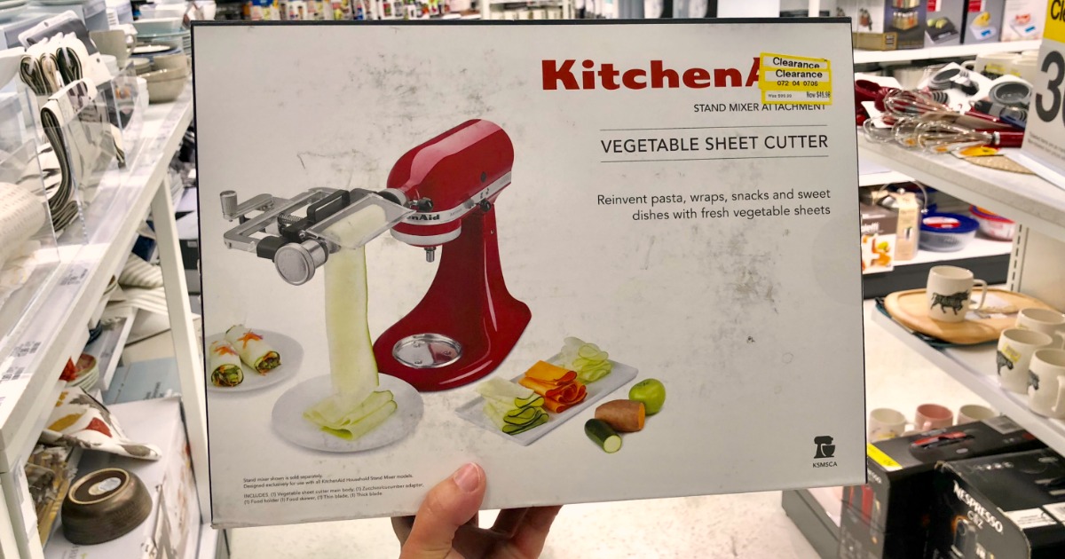 Vegetable Sheet Cutter Attachment for Stand Mixer