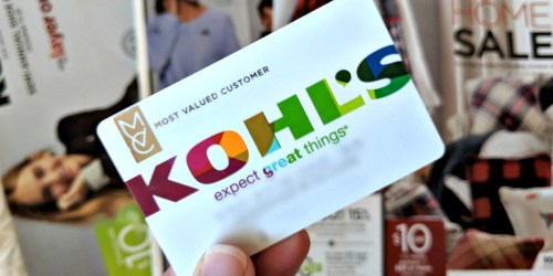 Kohl’s Cardholders: Extra 30% Off + Stackable $10 Off $50 Purchase + Free Shipping + Kohl’s Cash