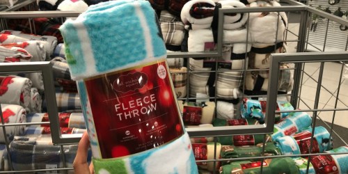 St. Nicholas Square Fleece Throws Only $3.19 at Kohl’s