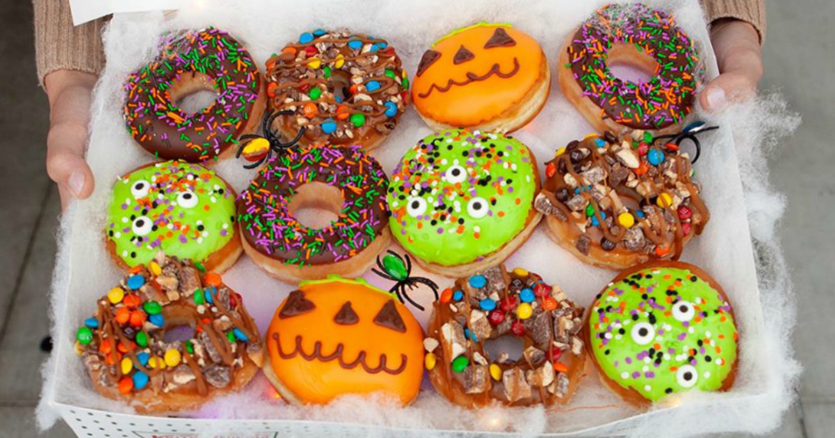 FREE Krispy Kreme Doughnut On October 31st When You Wear Your Halloween ...