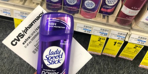 FREE Speed Stick Deodorant After CVS Rewards