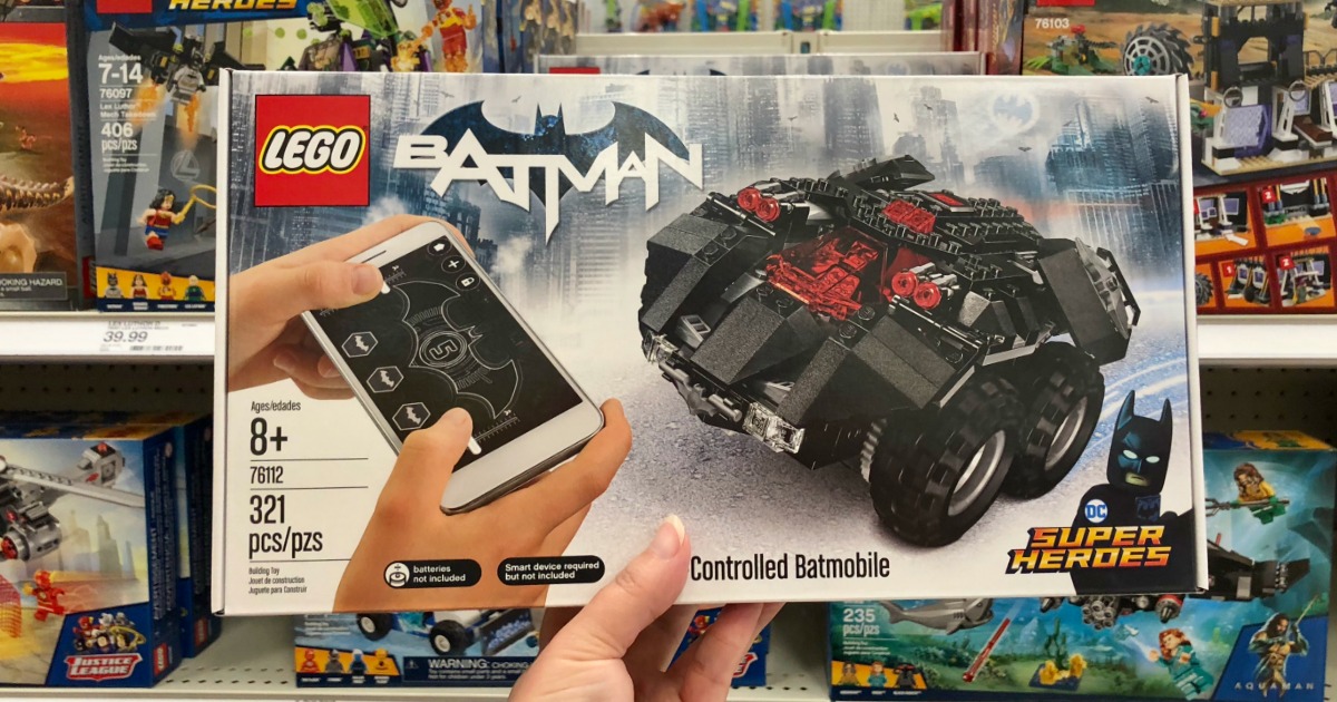 lego batman batmobile app