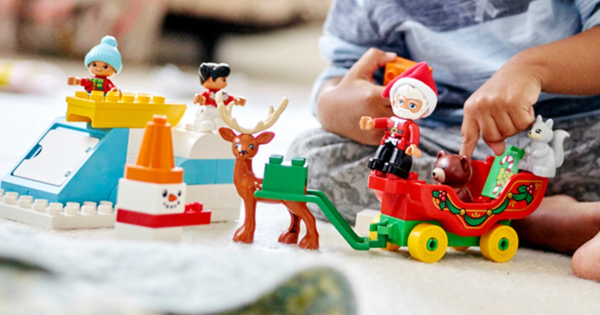 Santa's winter holiday discount duplo