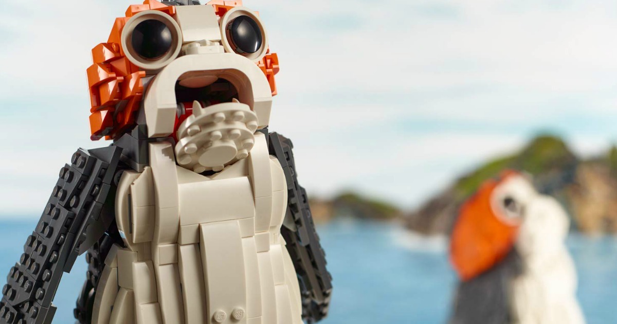 Target deals lego porg