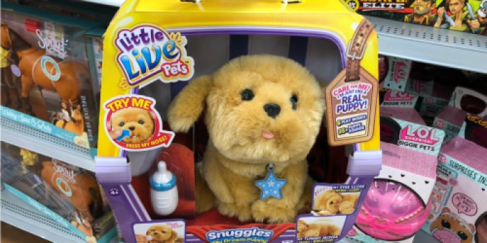 Little Live Pets Snuggles My Dream Puppy Only $32 Shipped (Regularly $58)