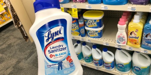 High Value $1.50/1 Lysol Laundry Sanitizer Coupon = Over 50% Off at CVS (Starting 10/14)
