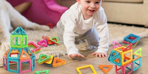 Amazon: Manve 40-Piece Magnetic Building Block Set Only $16.89 Shipped