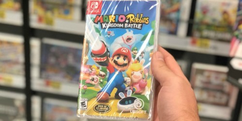 Mario + Rabbids Kingdom Battle Nintendo Switch Game Only $24.99 Shipped (Regularly $60)