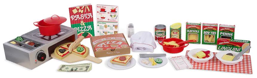Deluxe Pizza & Pasta Play Set- Melissa and Doug
