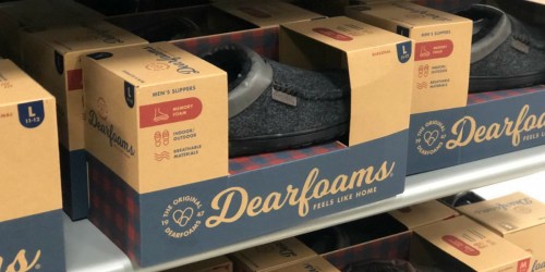 Kohl’s Cardholders: Dearfoams Men’s Slippers Only $7.98 Shipped (Regularly $38)
