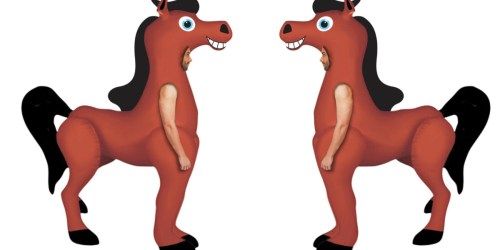 Men’s Inflatable Horse Halloween Costume Only $19.97 (Regularly $40) at Walmart.com