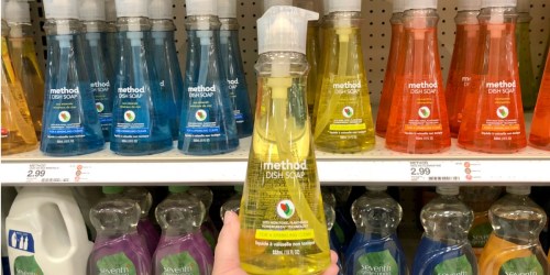 25% Off Method Dish Soaps & Detergents at Target (Just Use Your Phone)