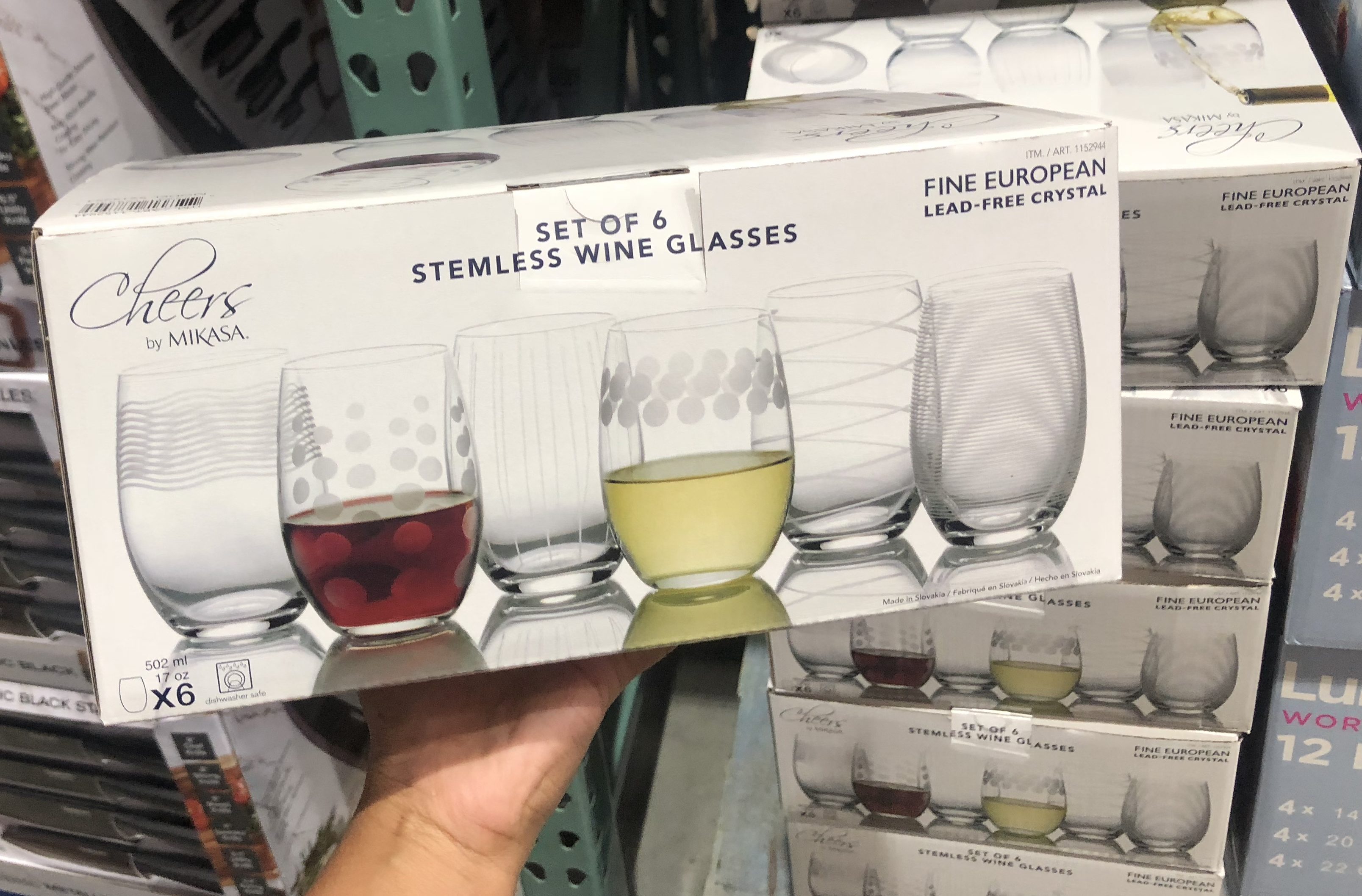 Costco deals October 2018 – Mikasa wine glasses at Costco