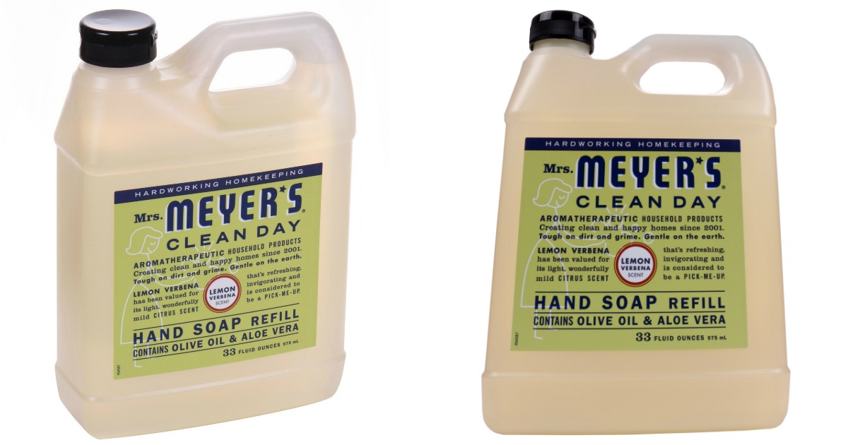 HUGE Mrs. Meyers Liquid Hand Soap 33oz Refill Just 5 at