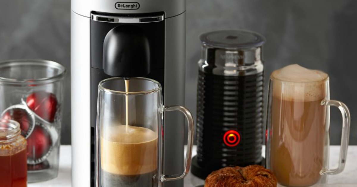 Nespresso VertuoPlus Deluxe Coffee Espresso Machine Only 99.95