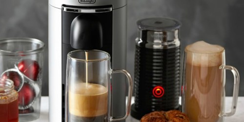 Amazon: Nespresso VertuoPlus Deluxe Coffee & Espresso Machine Only $99.50 Shipped (Regularly $200)