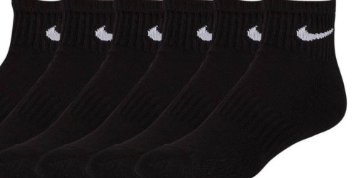 Nike Dri-FIT Socks 6-Pack Only $12.79 Shipped (Just $2.13 Per Pair)