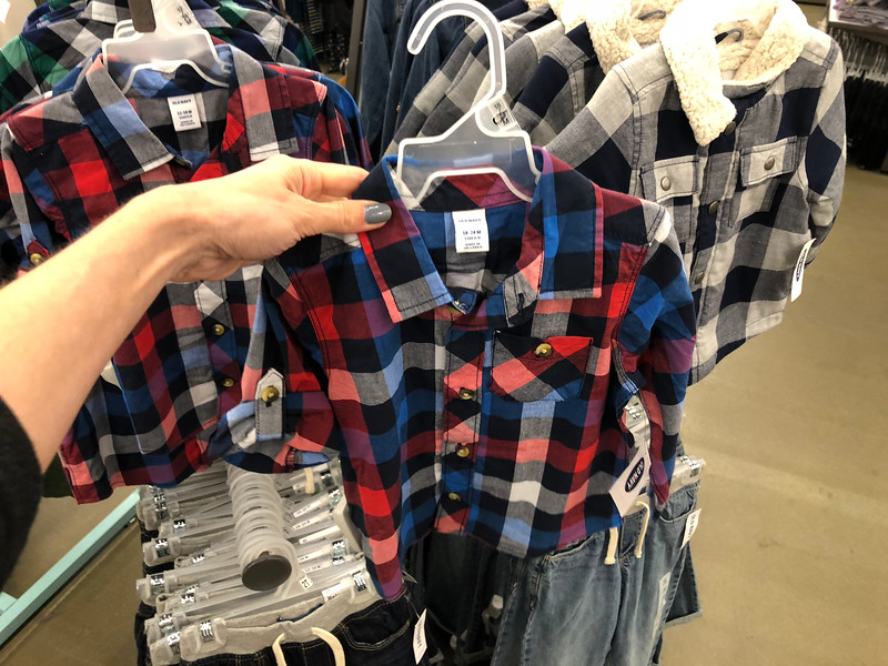 Old Navy Girls Flannel Shirts 