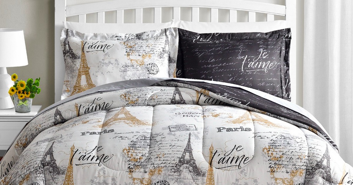 Macy’0 Reversible 8-Piece Comforter Set Just $27.99 (Regularly $100) – ALL Sizes - Hip2Save
