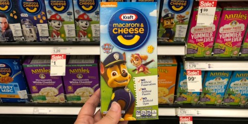 Kraft Macaroni & Cheese Dinners Only 80¢ at Target (Just Use Your Phone)