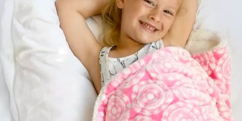 Child’s Weighted Sherpa Blanket Only $69.98 Shipped (Helps w/ Sleep, Anxiety & More)