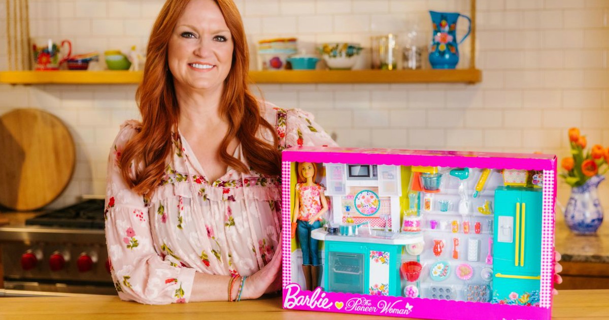 barbie kitchen playset walmart