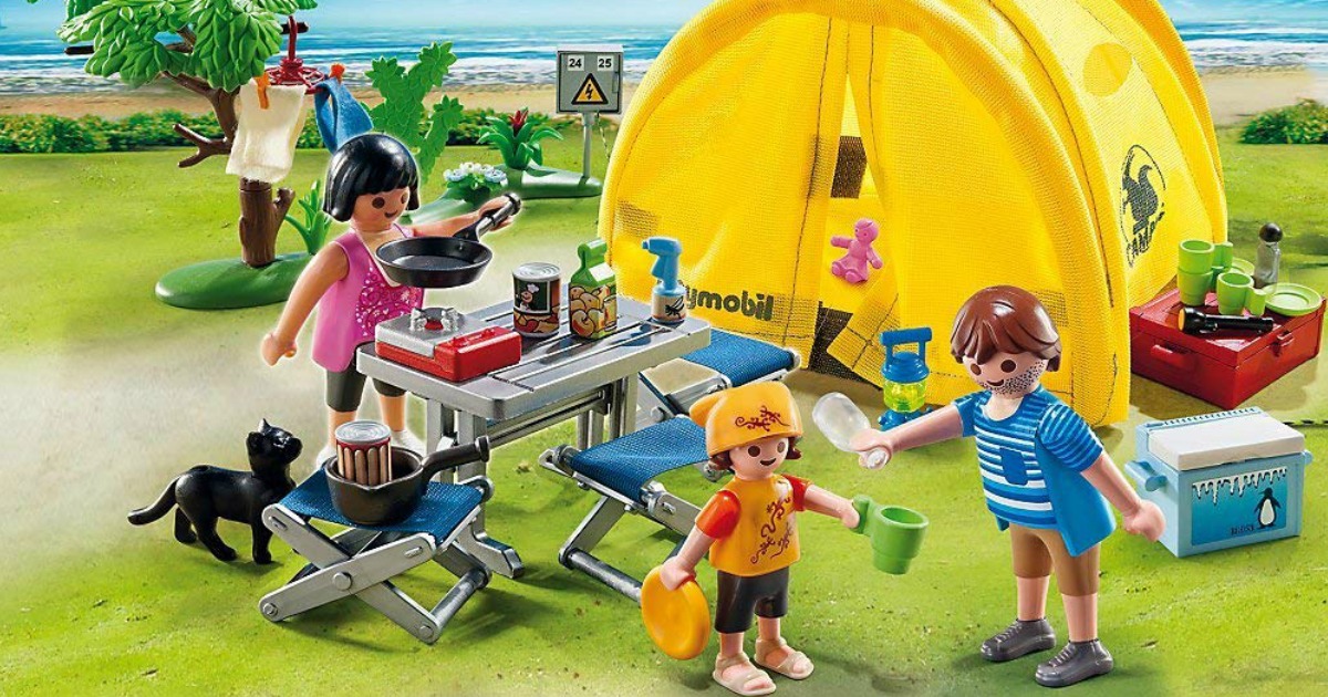 PLAYMOBIL Family Camping Trip Set Only $9.95 (Regularly $18)