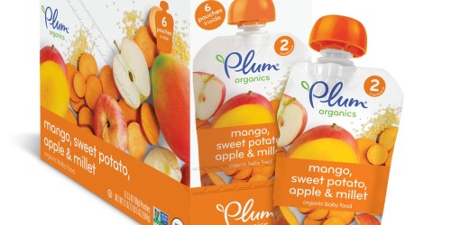 Amazon Family: Plum Organics 12-Pack Pouches Just $4 Shipped (Only 34¢ Per Pouch)