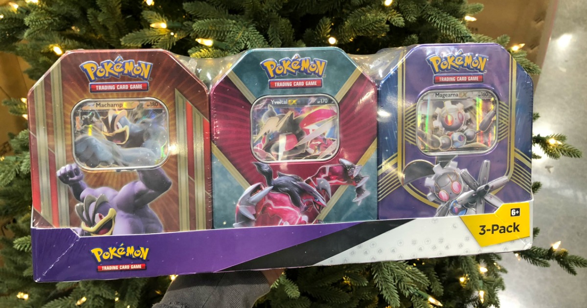 Pokmon Collector Tin 3-Pack Set as Low as $25.99 at Costco (Just $8.66 Each) Pokmon Collector Tin 3-Pack Set as Low as $25.99 at Costco (Just $8.66 Each)